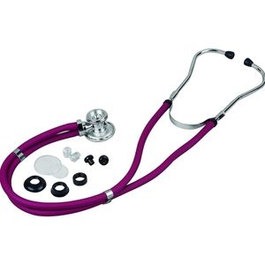 Affordable Monitoring Stethoscope, Burgundy